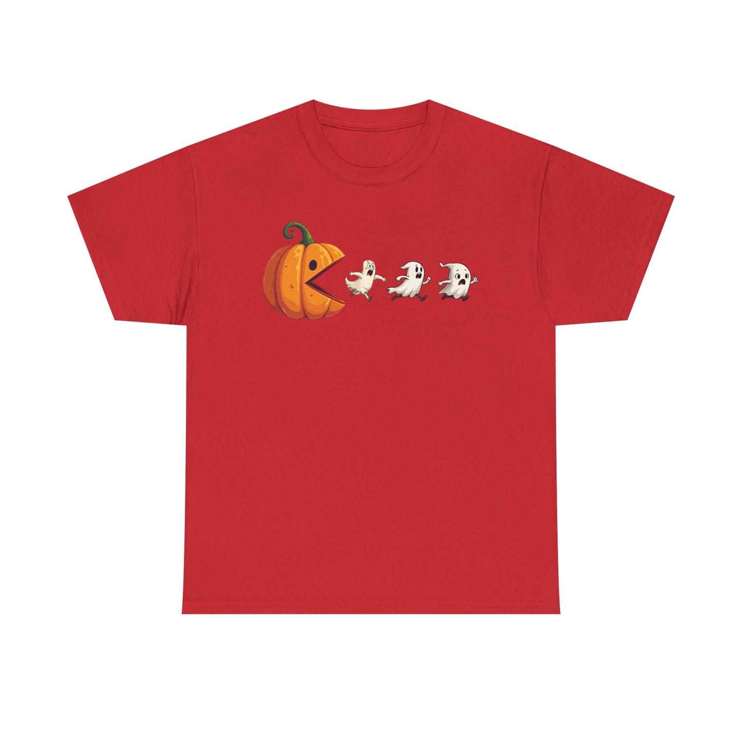 Playful Pumpkin Pac-Man Tee