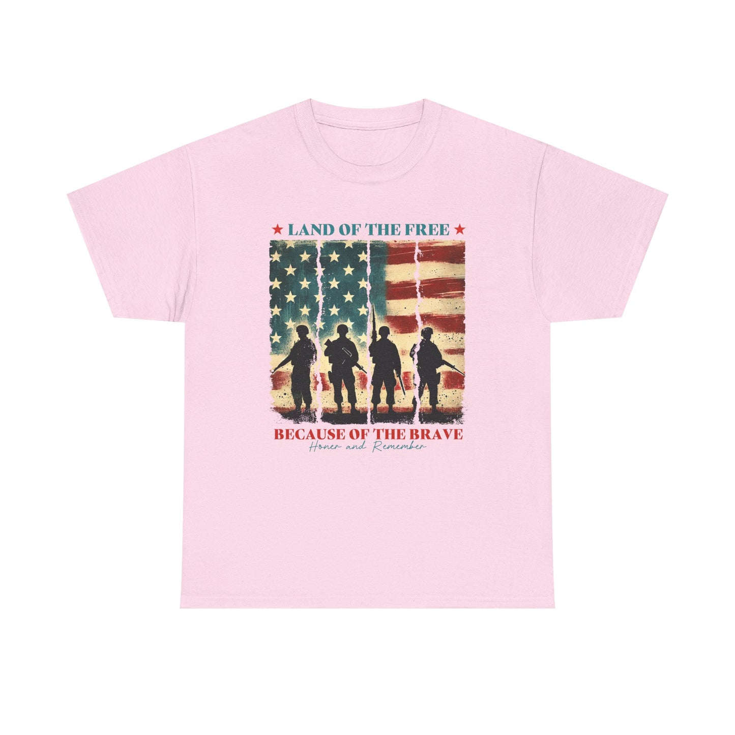 Land of the Free, Because of the Brave-Tee
