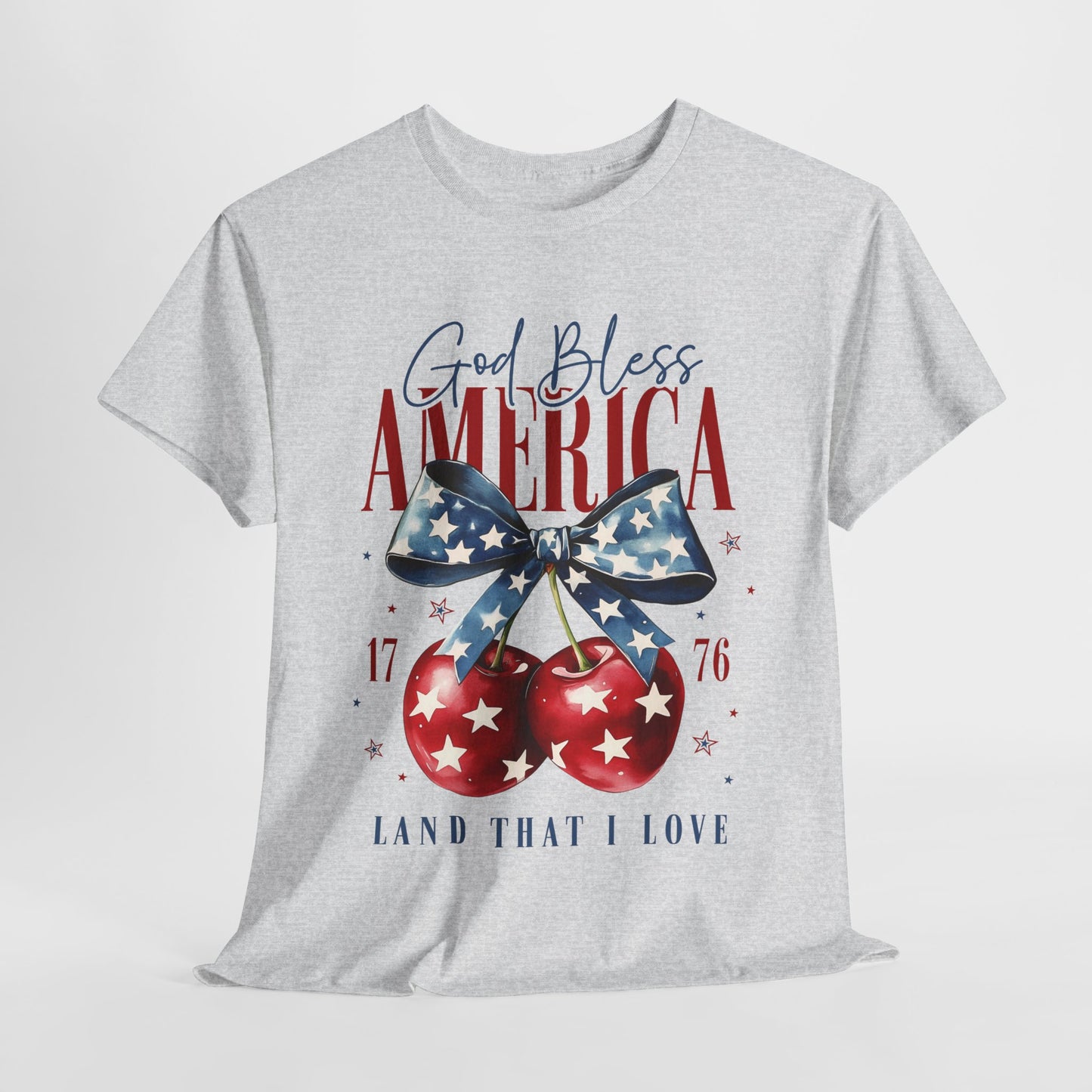 4th of July Tee - God Bless America Patriotic Shirt