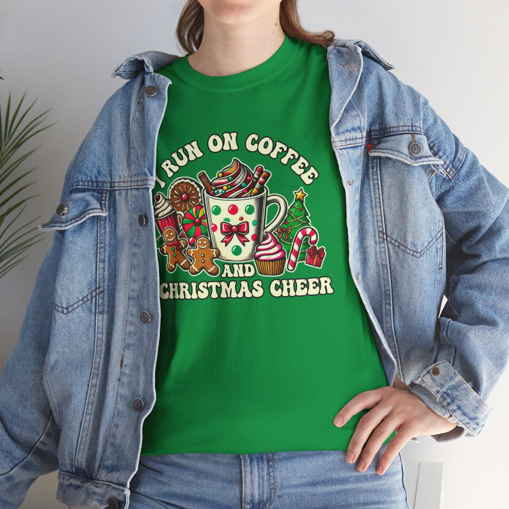 Funny Christmas Coffee Heavy Cotton Tee