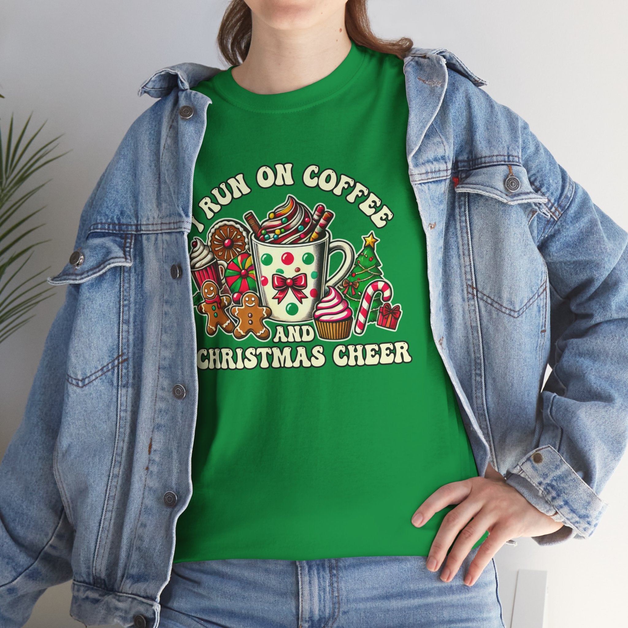 Funny Christmas Coffee Heavy Cotton Tee