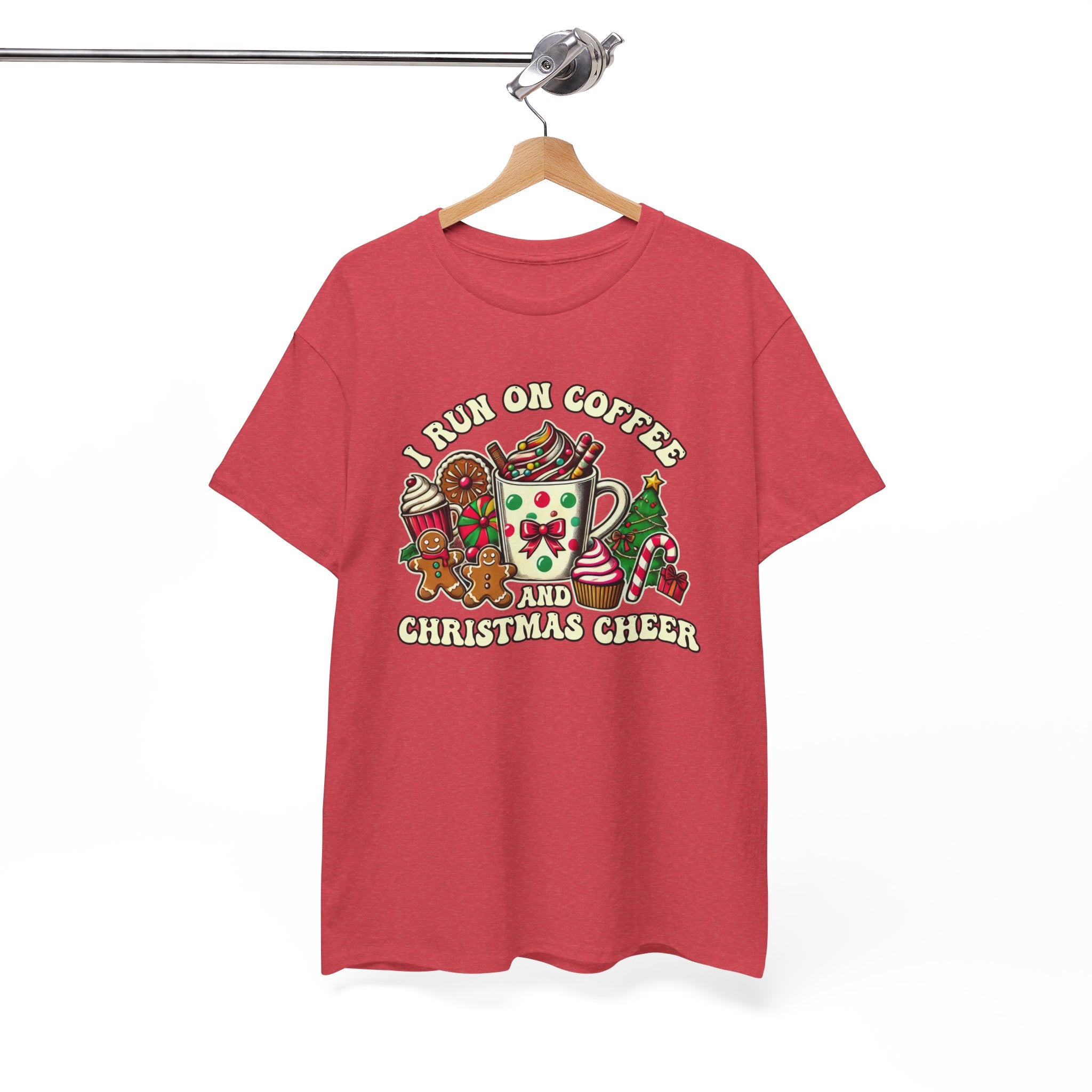 Funny Christmas Coffee Heavy Cotton Tee