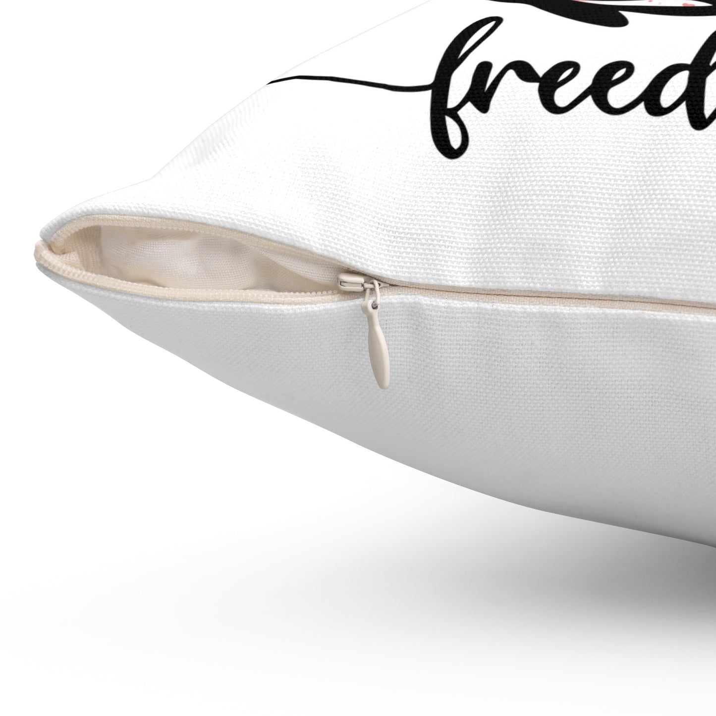 Freedom Butterfly Throw Pillow