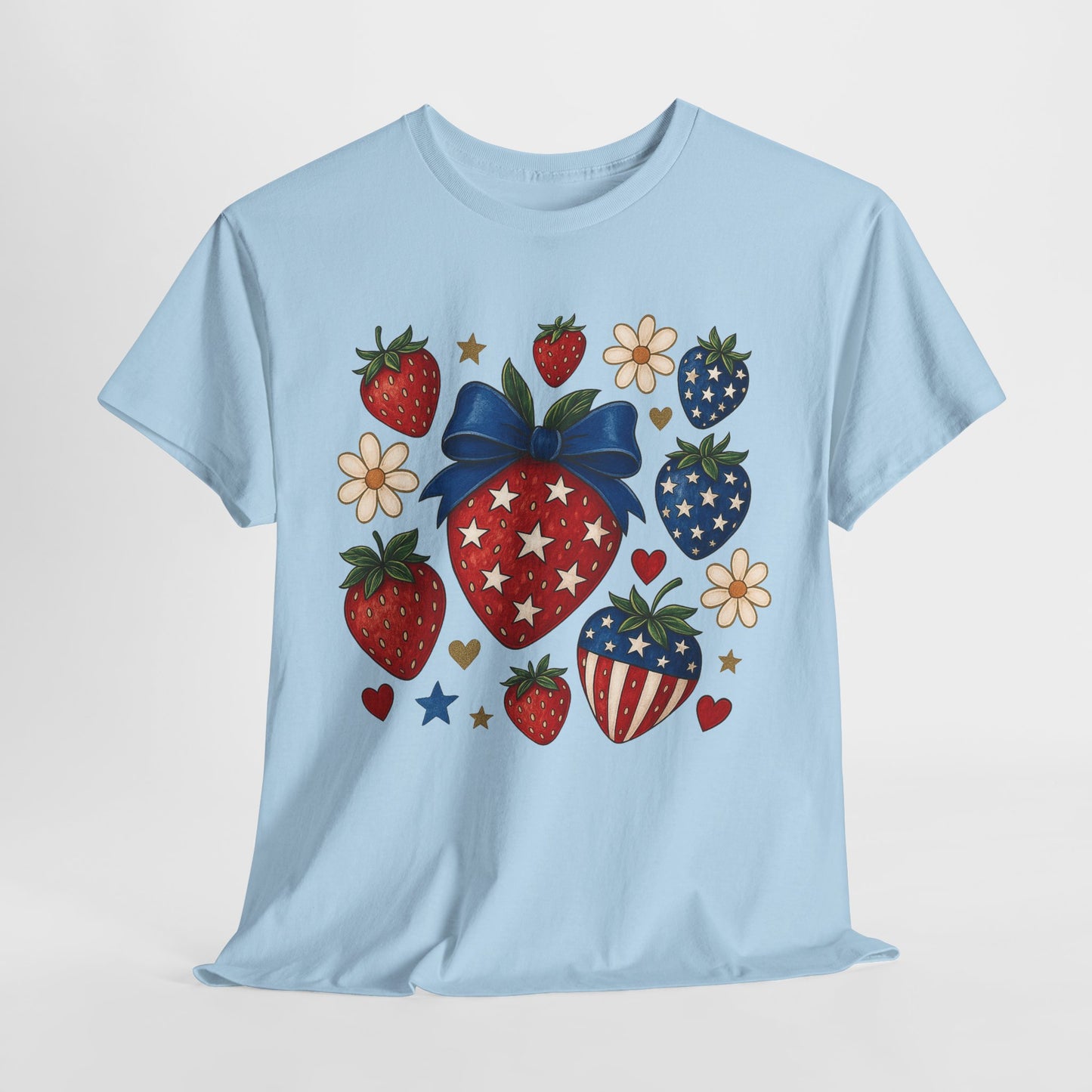 Patriotic Strawberry Tee