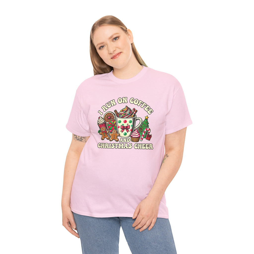 Funny Christmas Coffee Heavy Cotton Tee