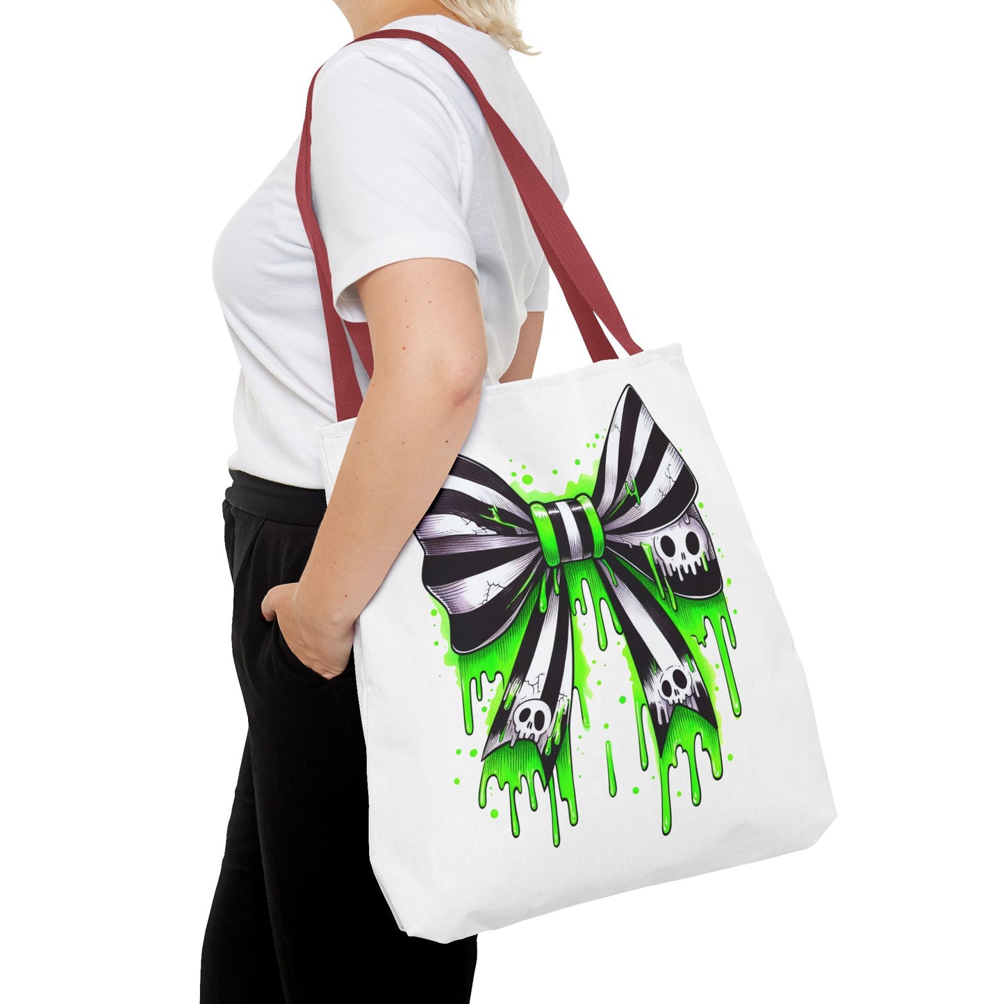 Spooky Bow Tote Bag