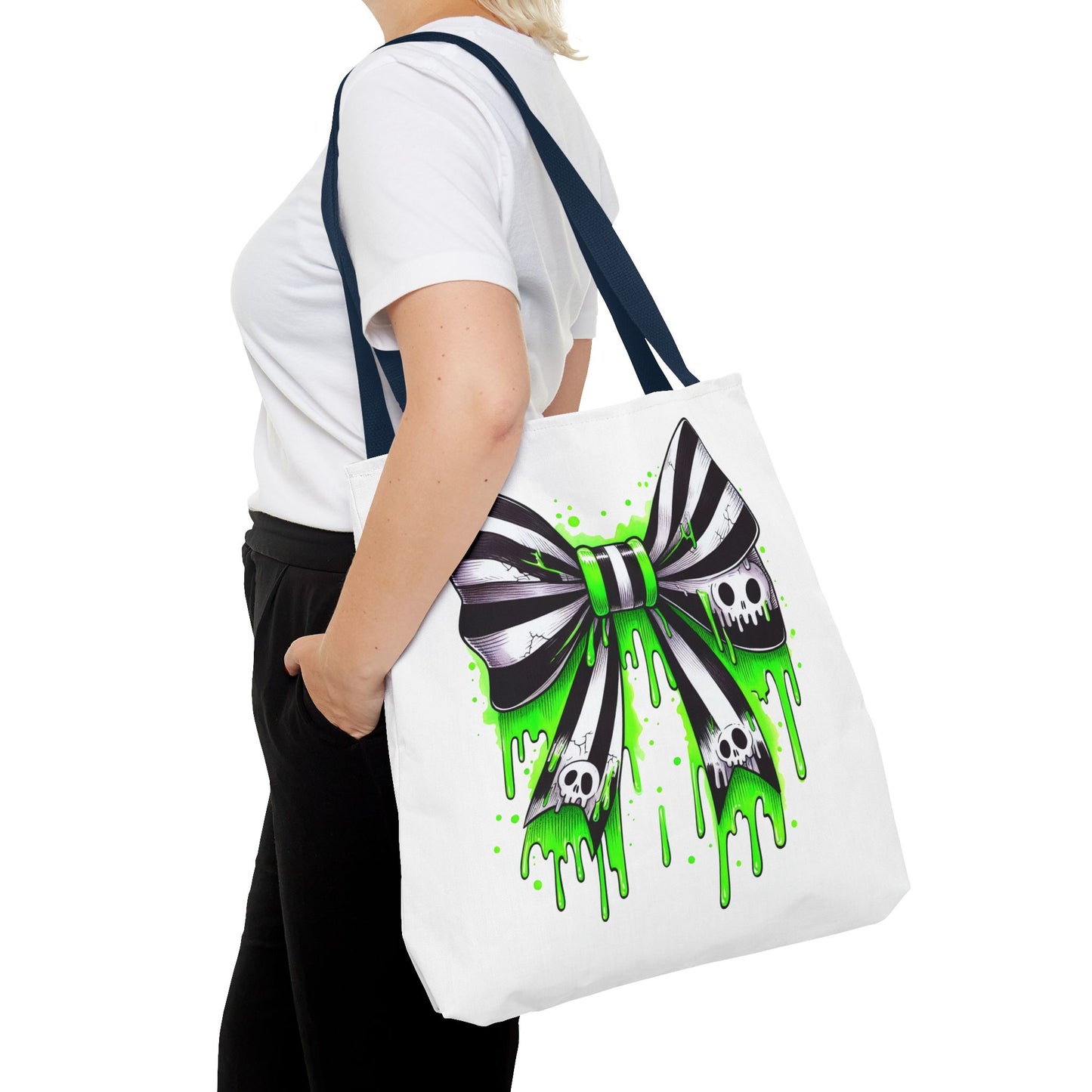 Spooky Bow Tote Bag