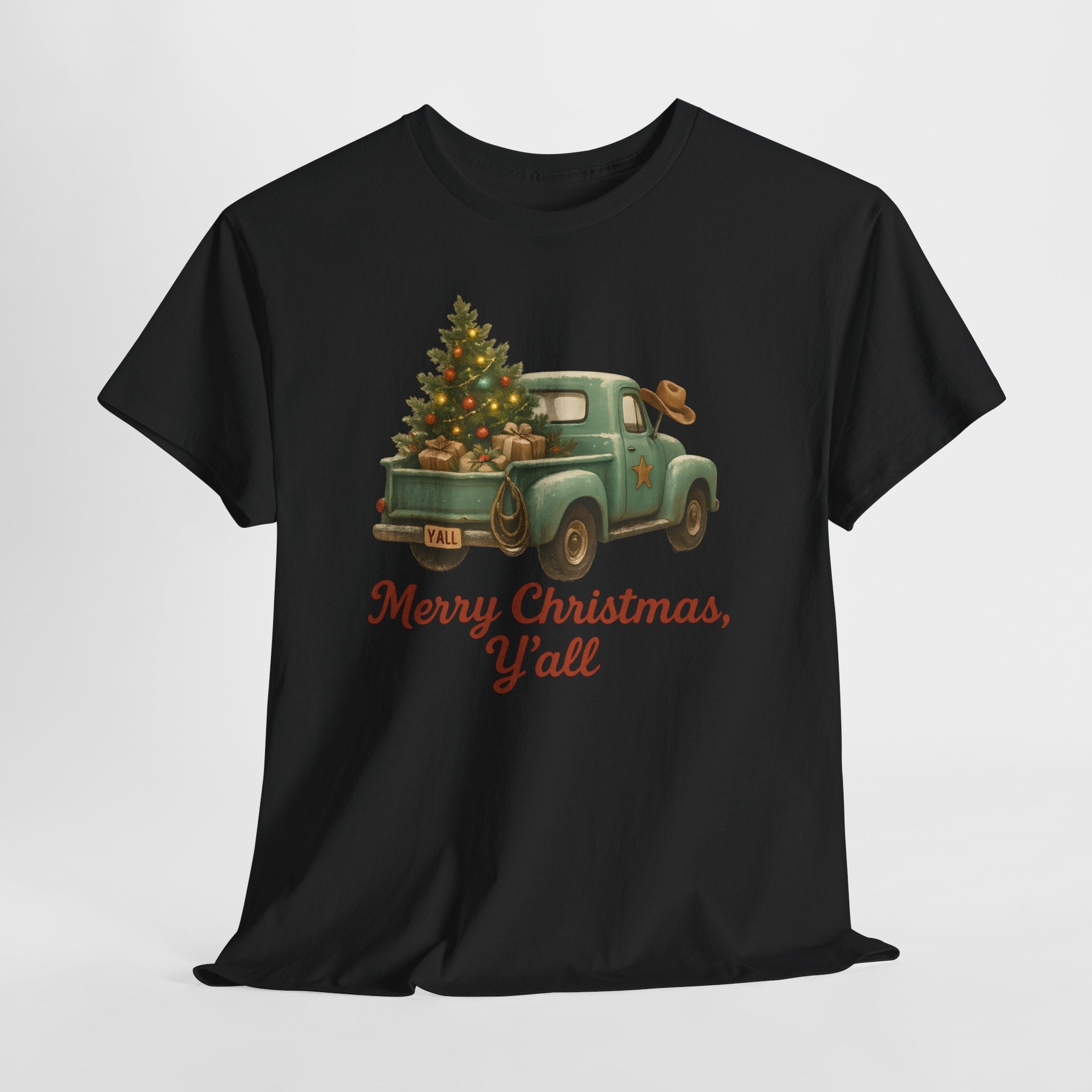 'Merry Christmas, Y'all' Vintage Holiday Tee