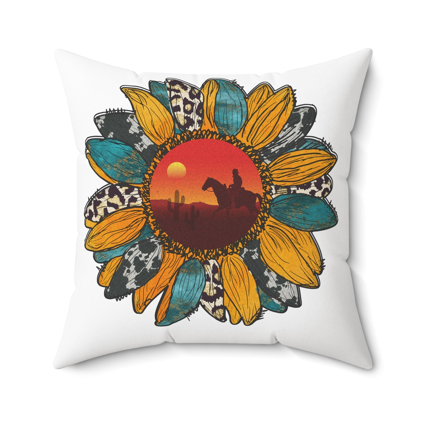 Sunflower Desert Sunset