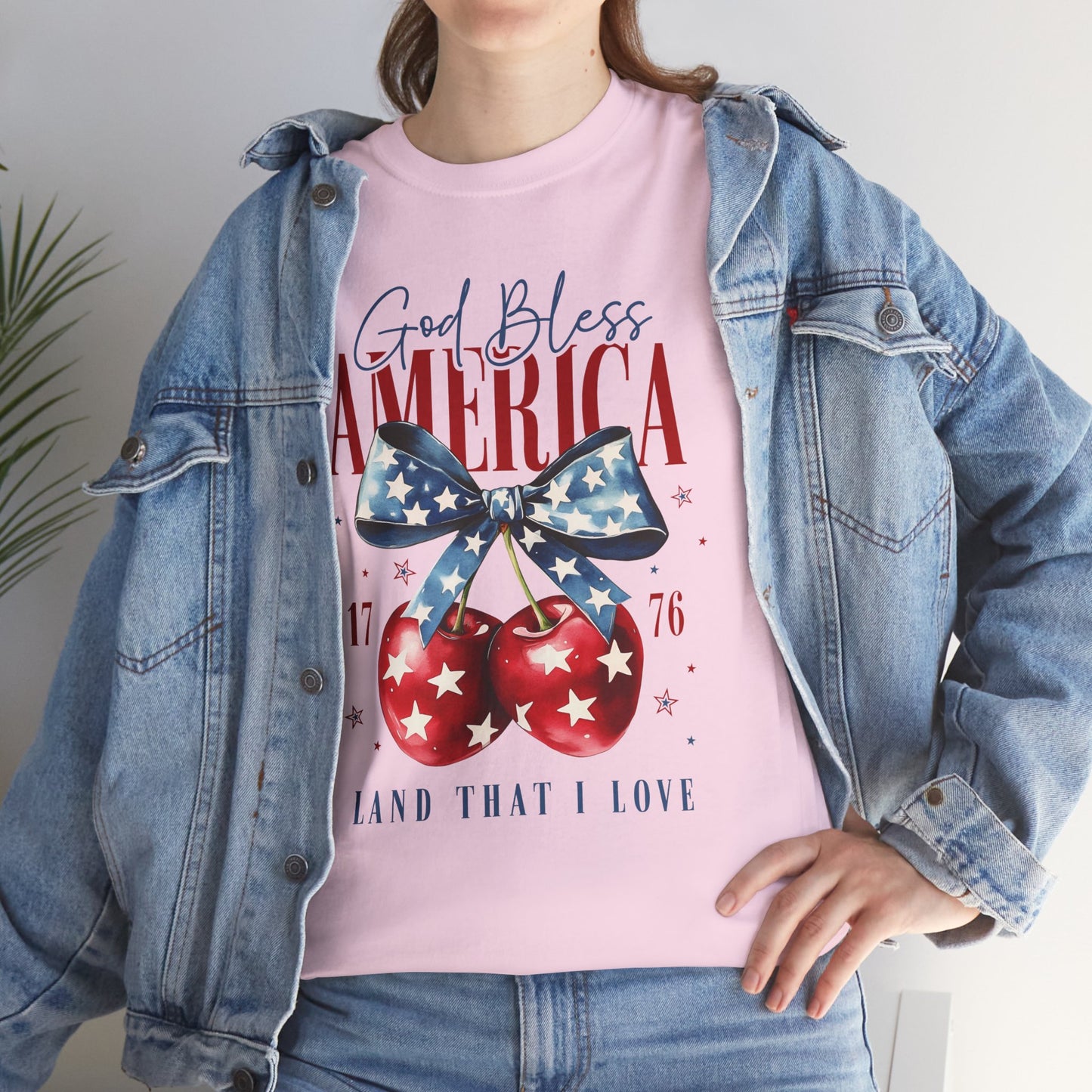 4th of July Tee - God Bless America Patriotic Shirt