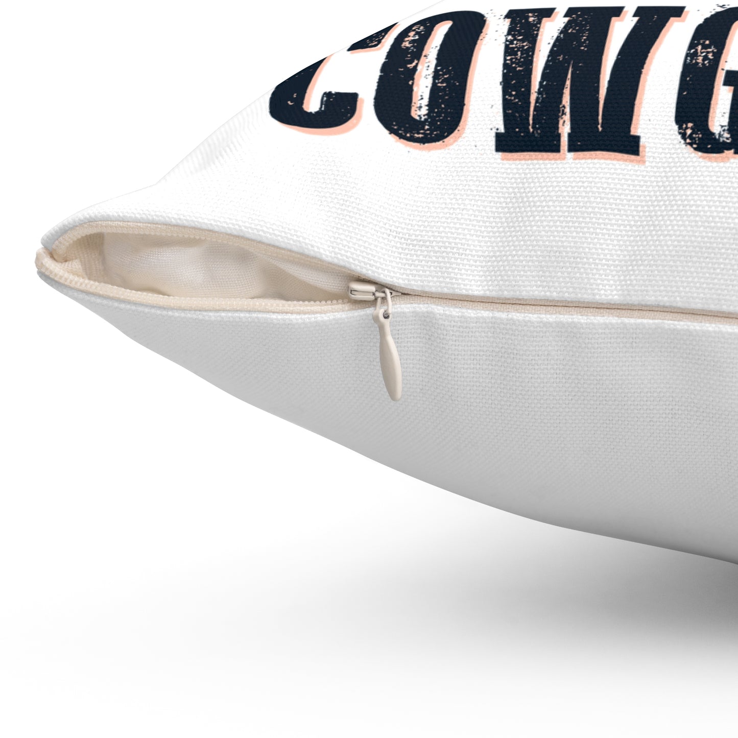 Spun Polyester Square Pillow