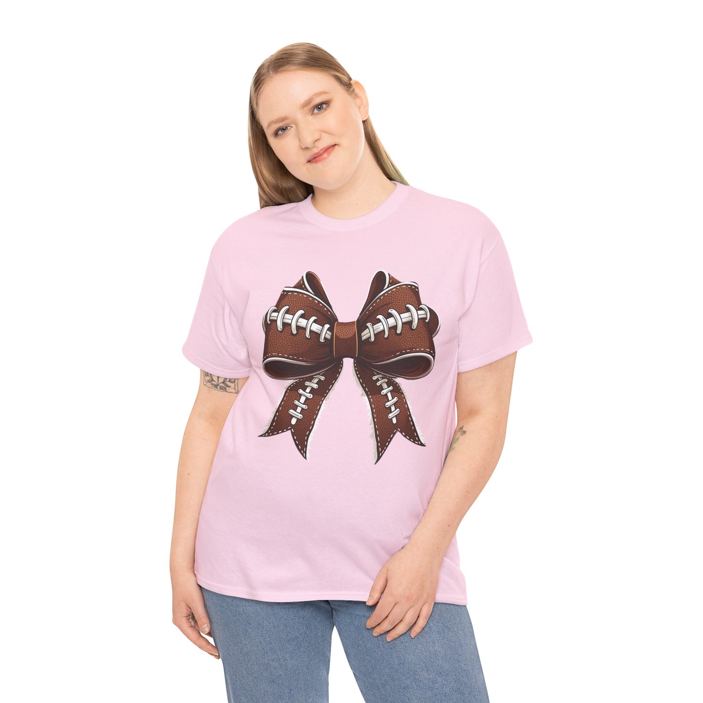 Football Bow Tee