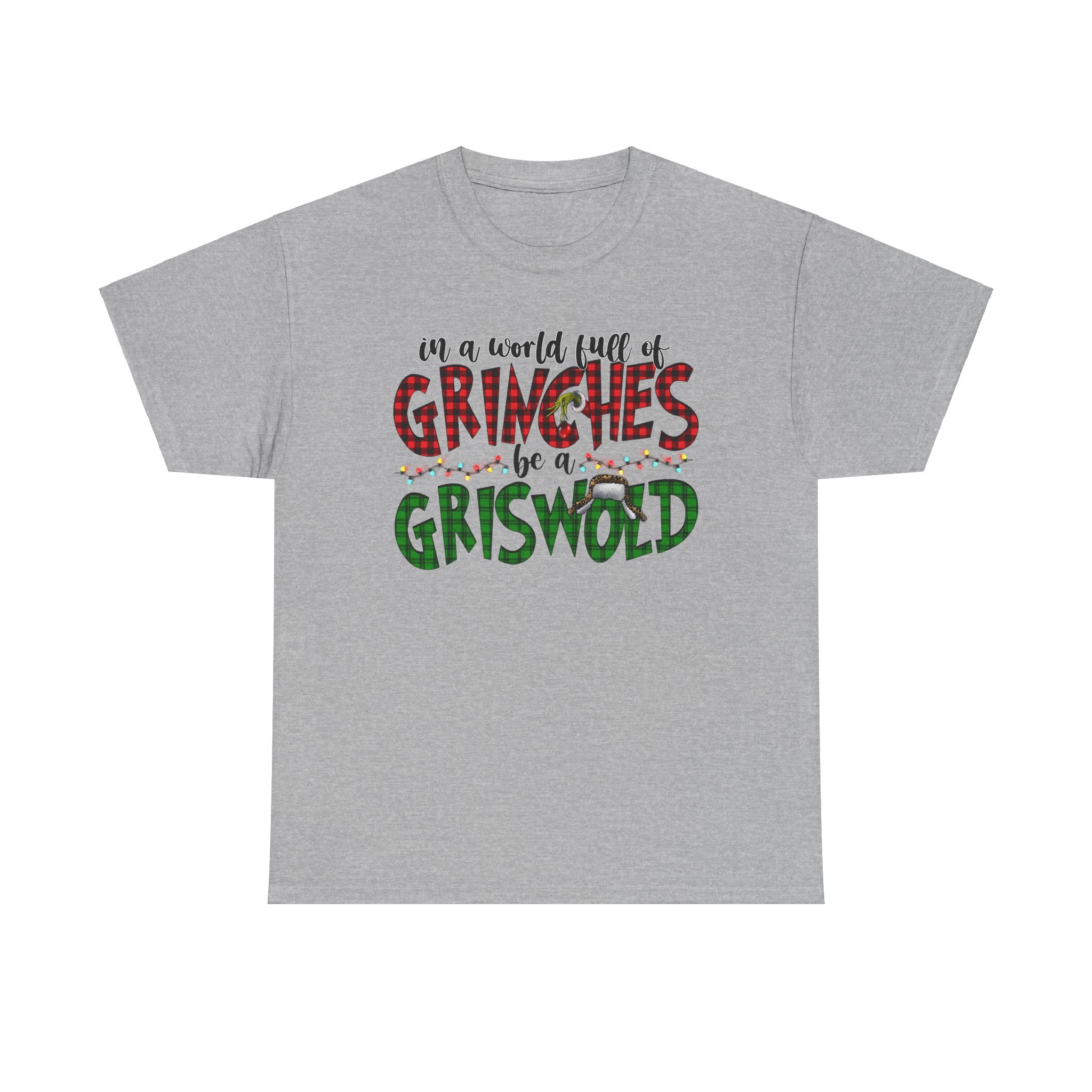 Griswold Holiday Heavy Cotton Tee - Perfect for Christmas Celebrations