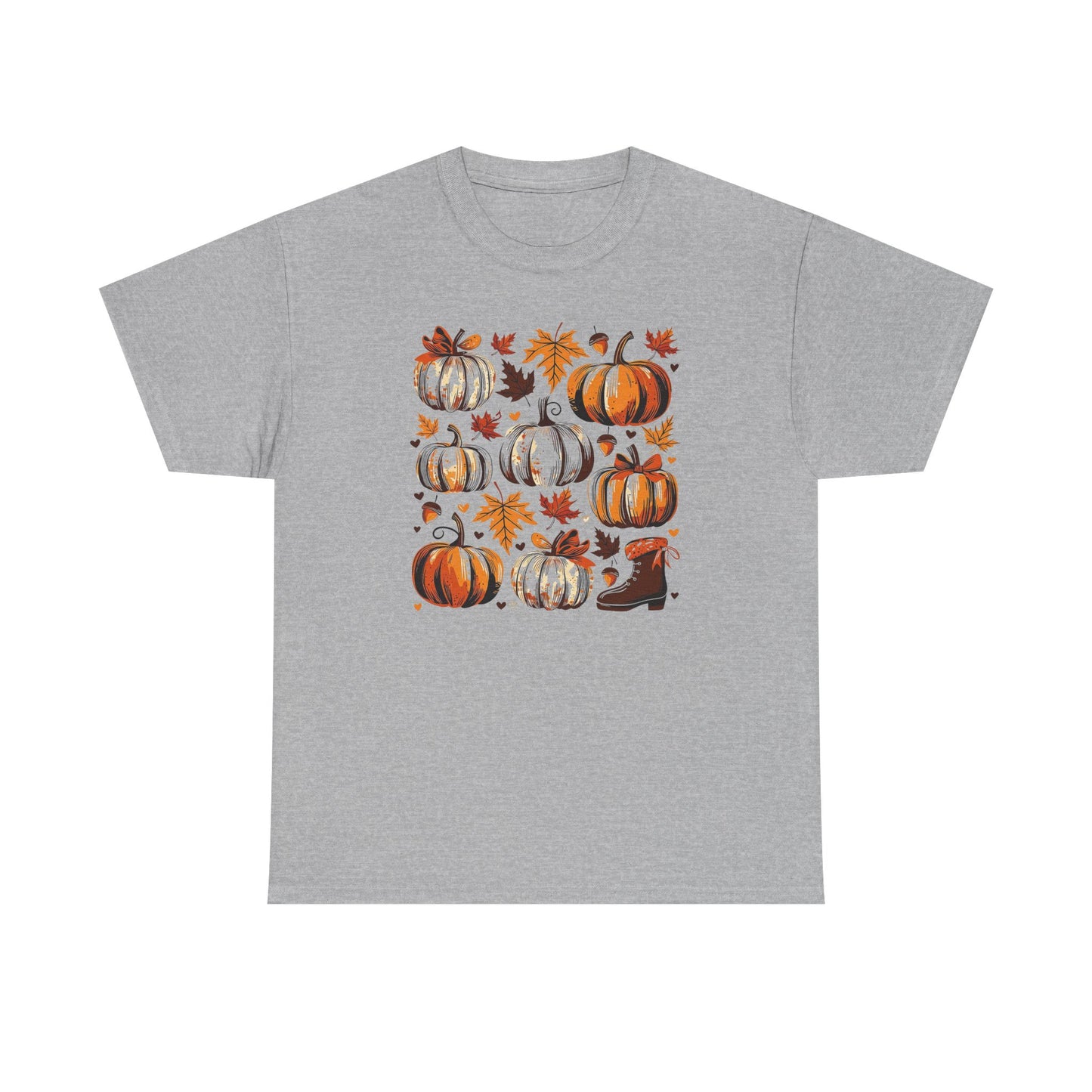 Pumpkin Patch & Autumn Leaves