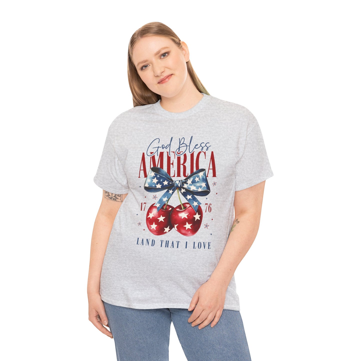 4th of July Tee - God Bless America Patriotic Shirt