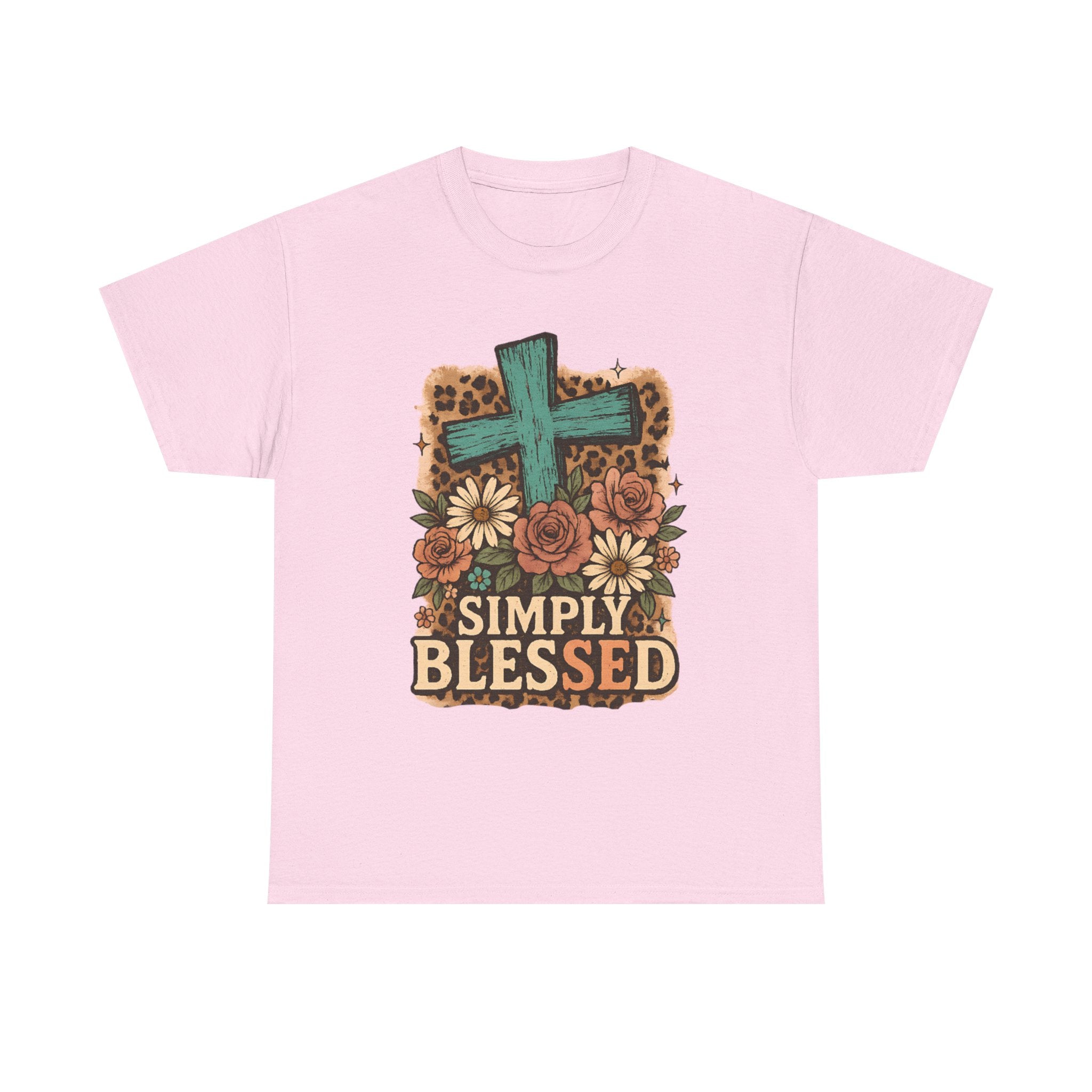 Simply Blessed Heavy Cotton Tee