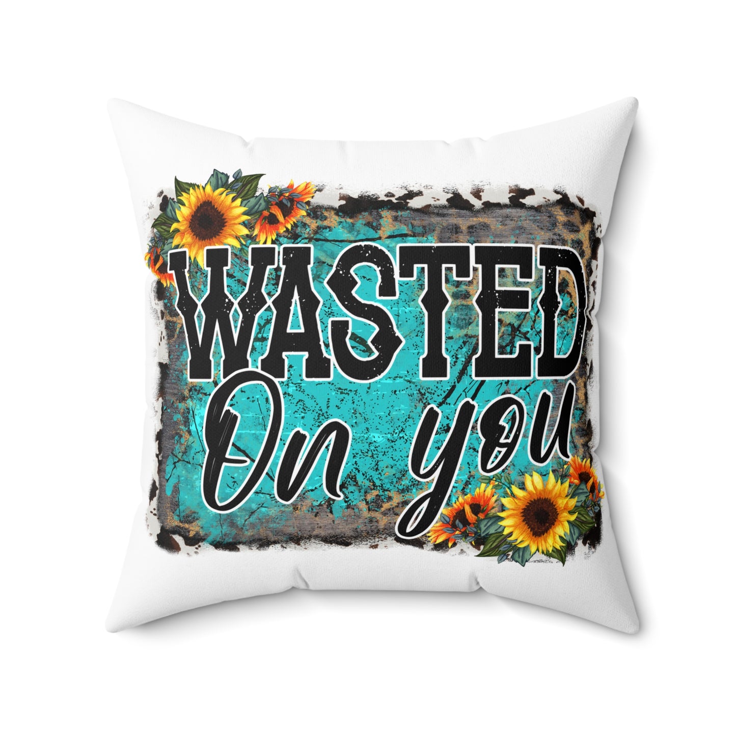 Spun Polyester Square Pillow
