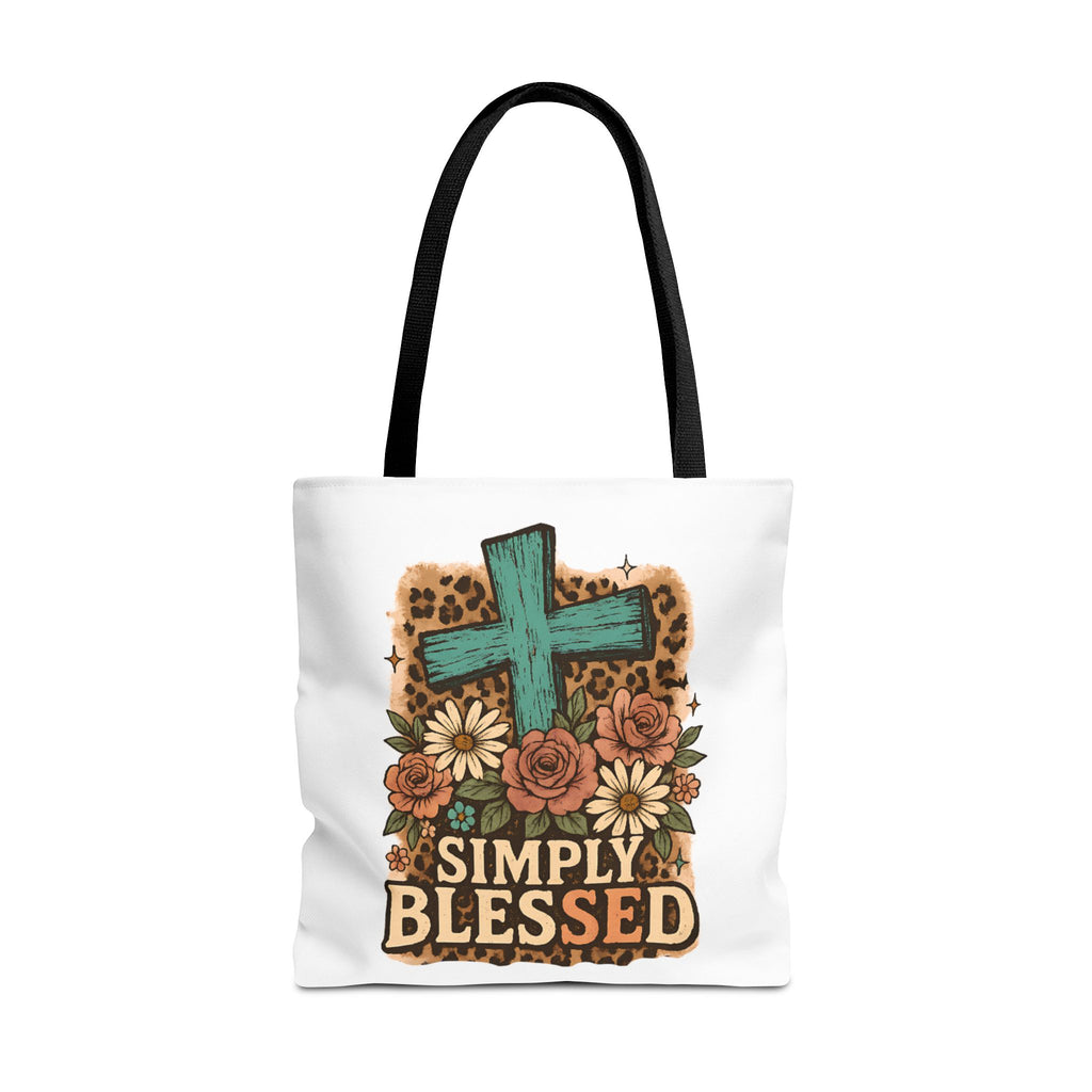 Blessed Floral Tote Bag