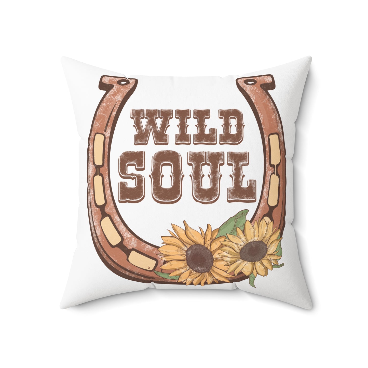 Spun Polyester Square Pillow