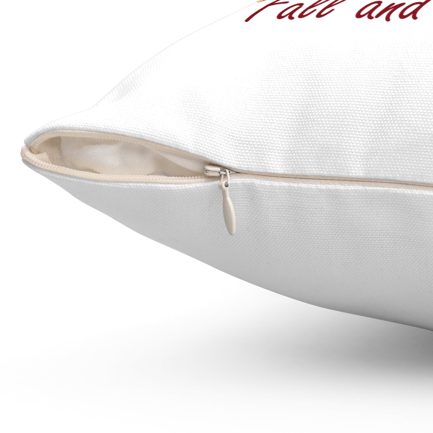 Fall and Blessings Pink Pumpkin Decorative Pillow