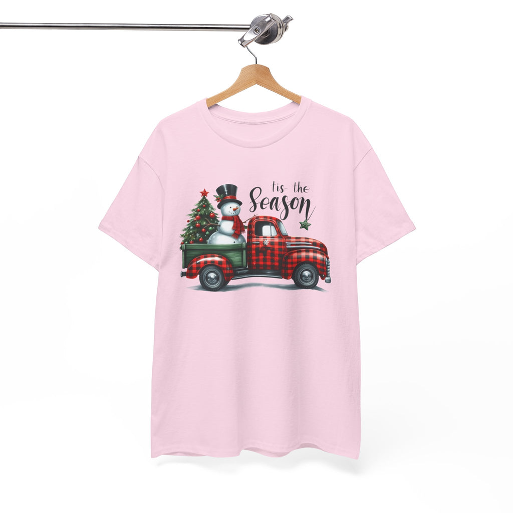 "Tis the Season" Heavy Cotton Tee - Festive Holiday Shirt