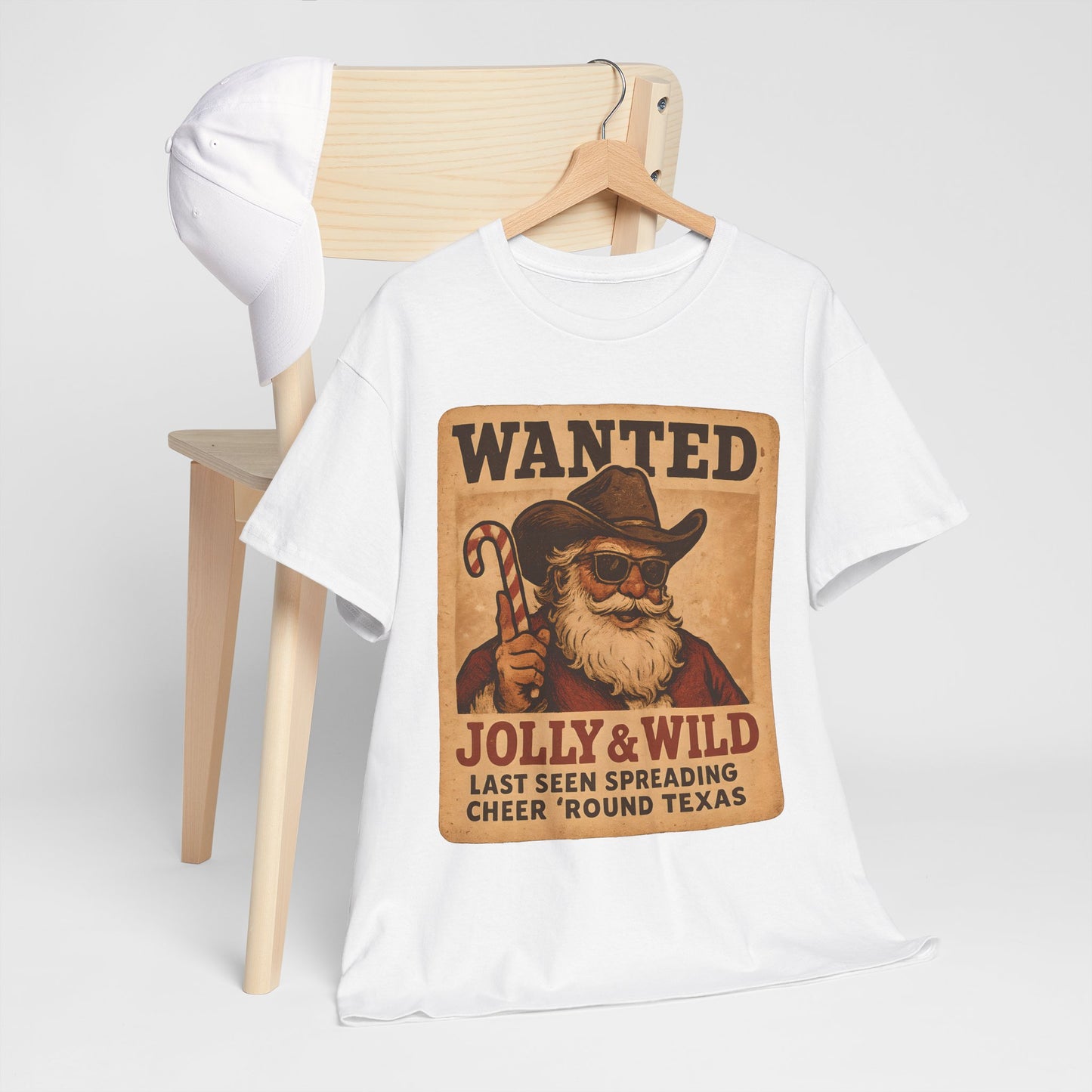 Wanted Jolly & Wild Santa T‑Shirt