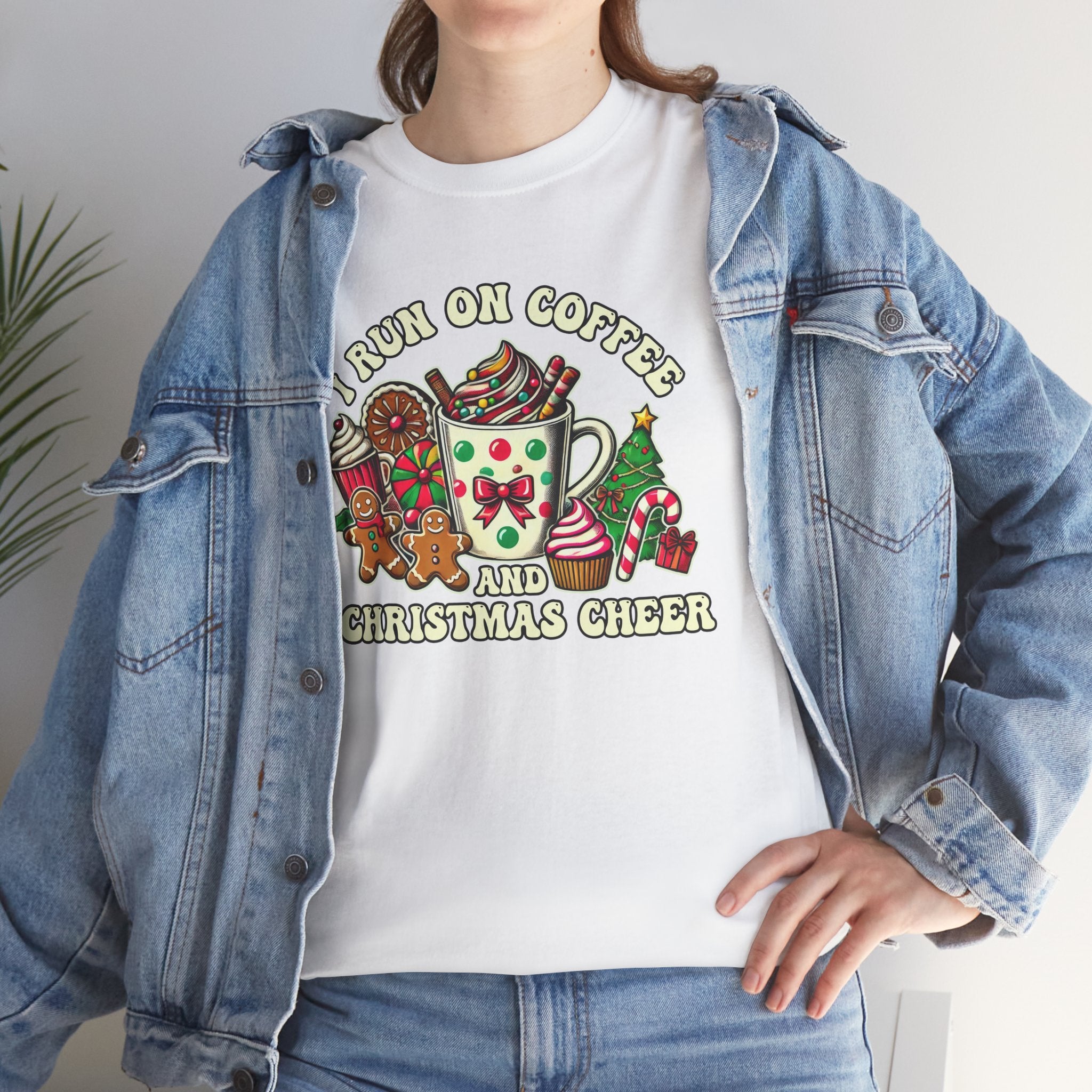 Funny Christmas Coffee Heavy Cotton Tee