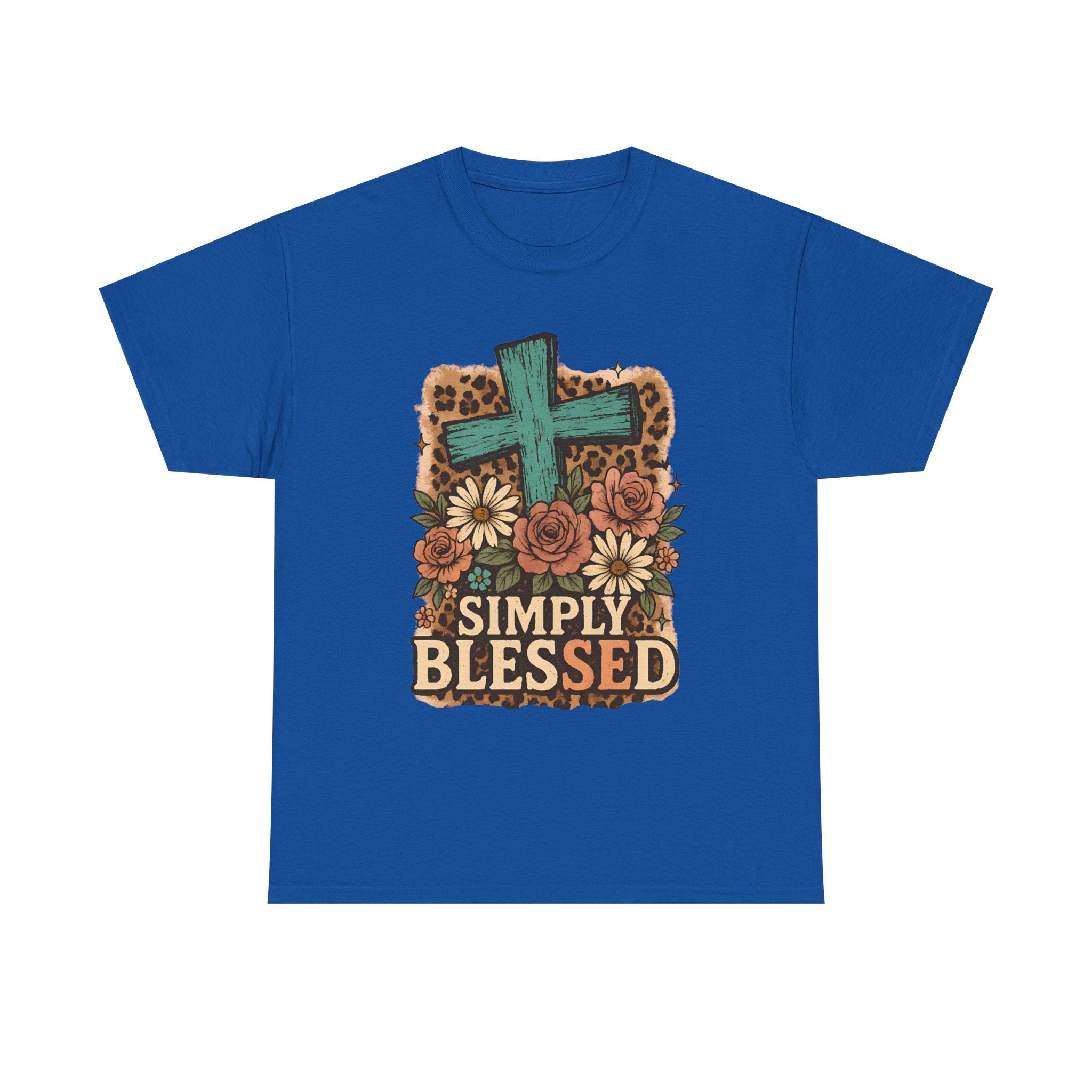 Simply Blessed Heavy Cotton Tee
