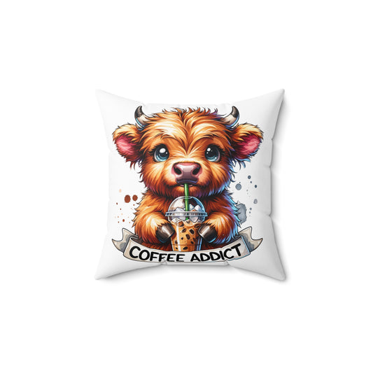 Spun Polyester Square Pillow