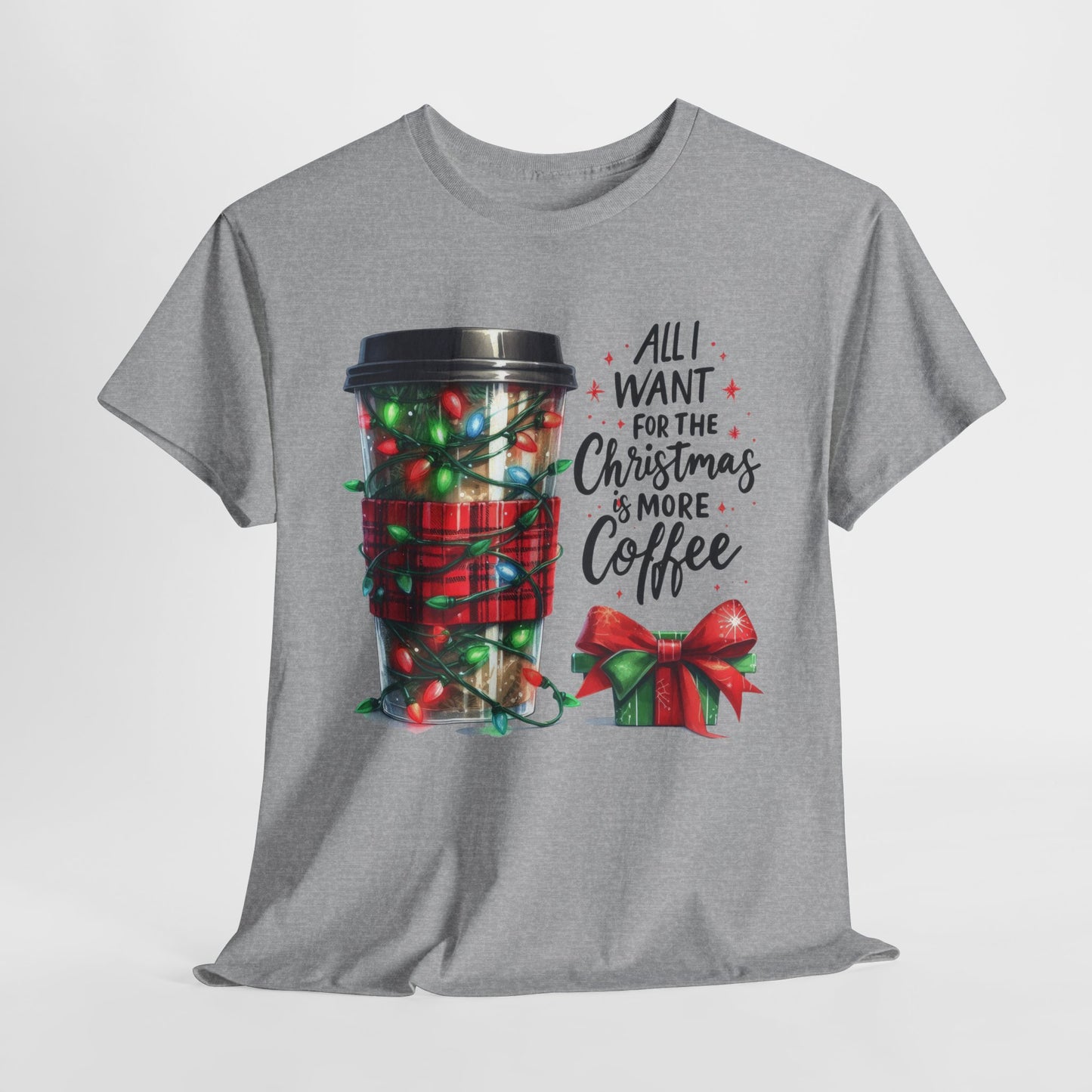 Christmas Coffee Heavy Cotton Tee