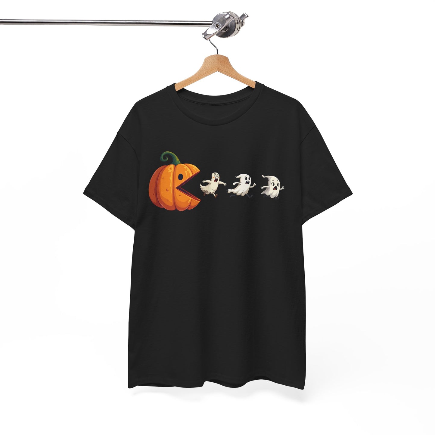 Playful Pumpkin Pac-Man Tee