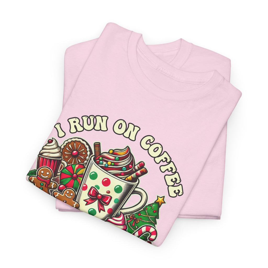 Funny Christmas Coffee Heavy Cotton Tee