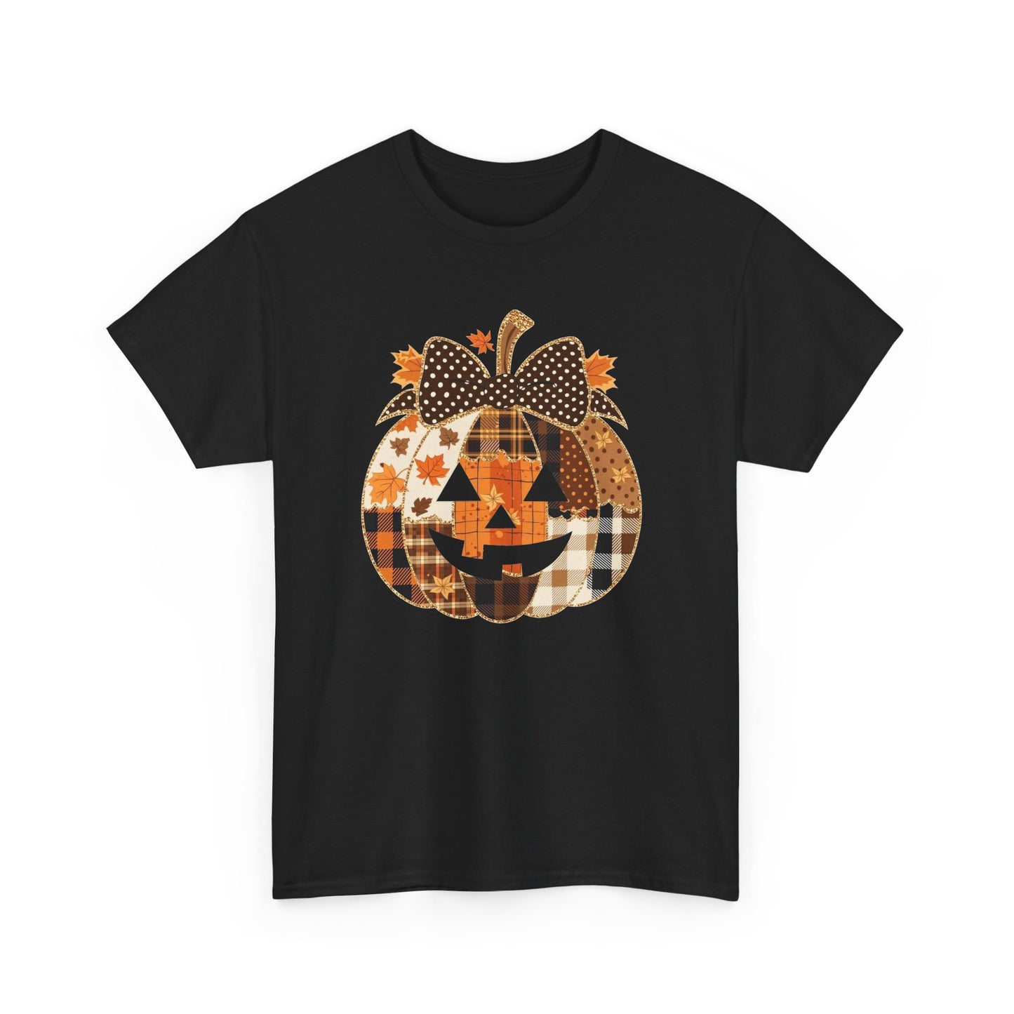 Pumpkin Patch Plaid Jack-O'-Lantern
