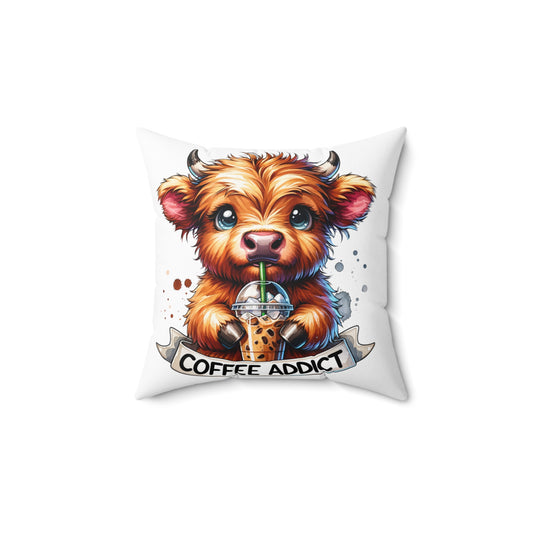 Spun Polyester Square Pillow