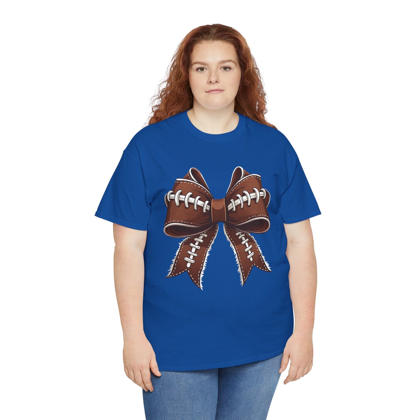 Football Bow Tee