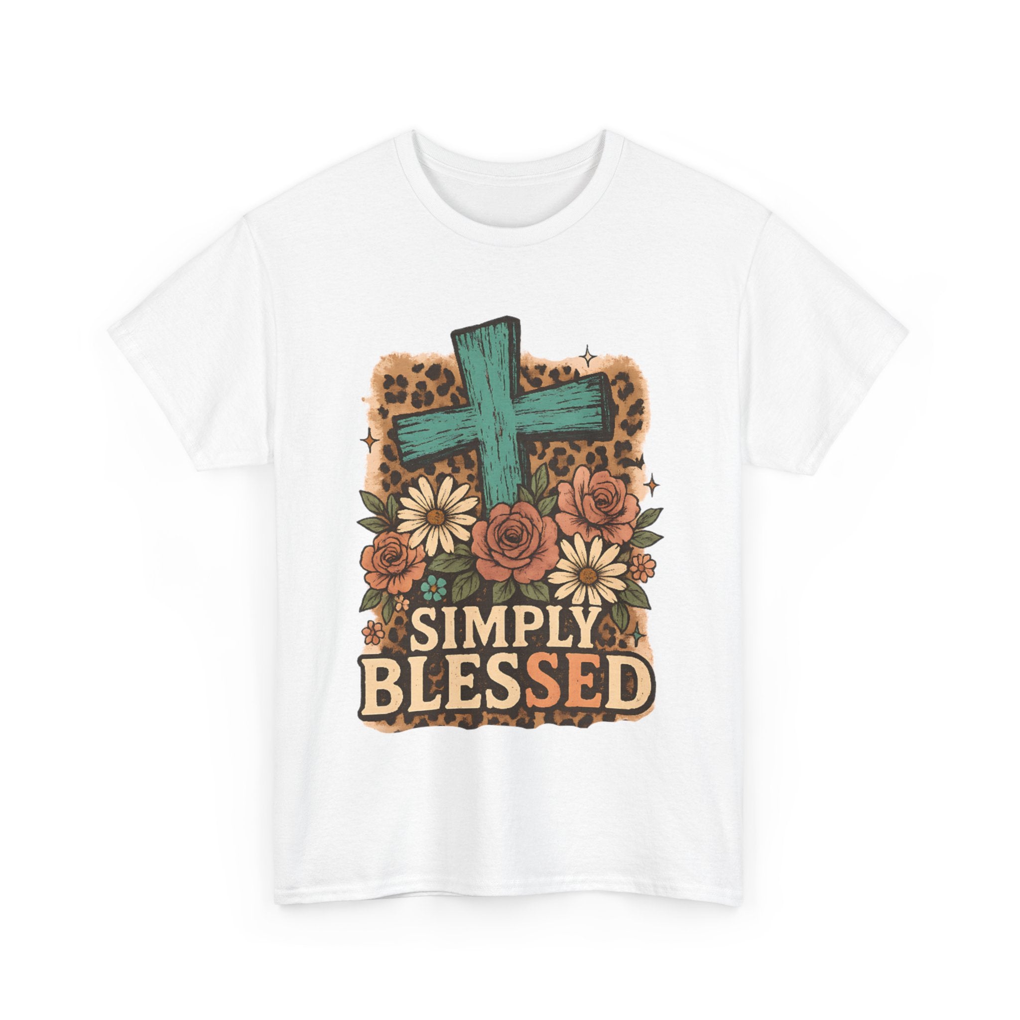 Simply Blessed Heavy Cotton Tee