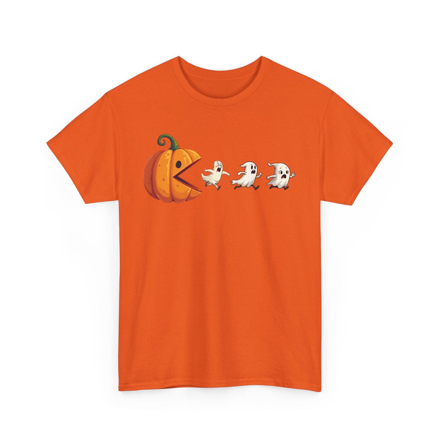 Playful Pumpkin Pac-Man Tee