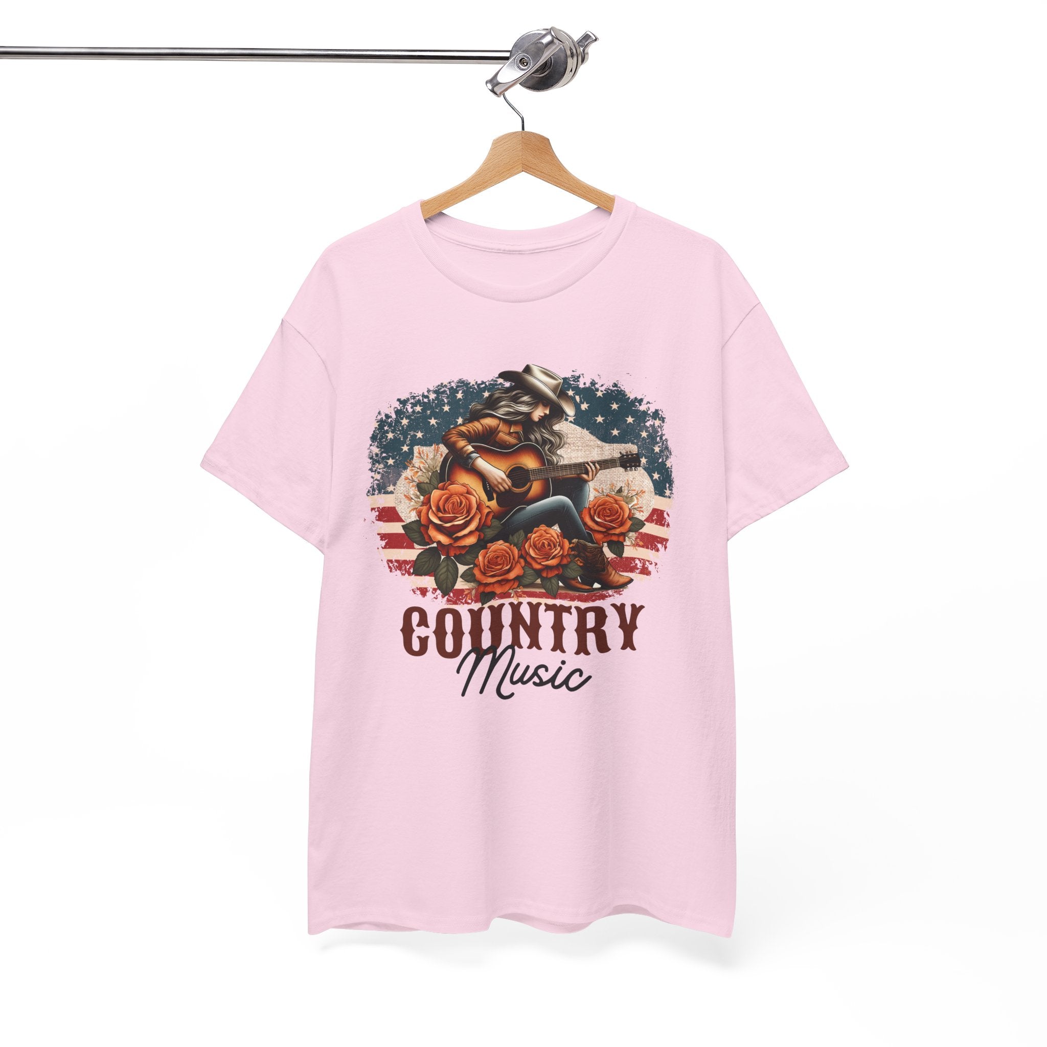 Country Music American Flag Tee