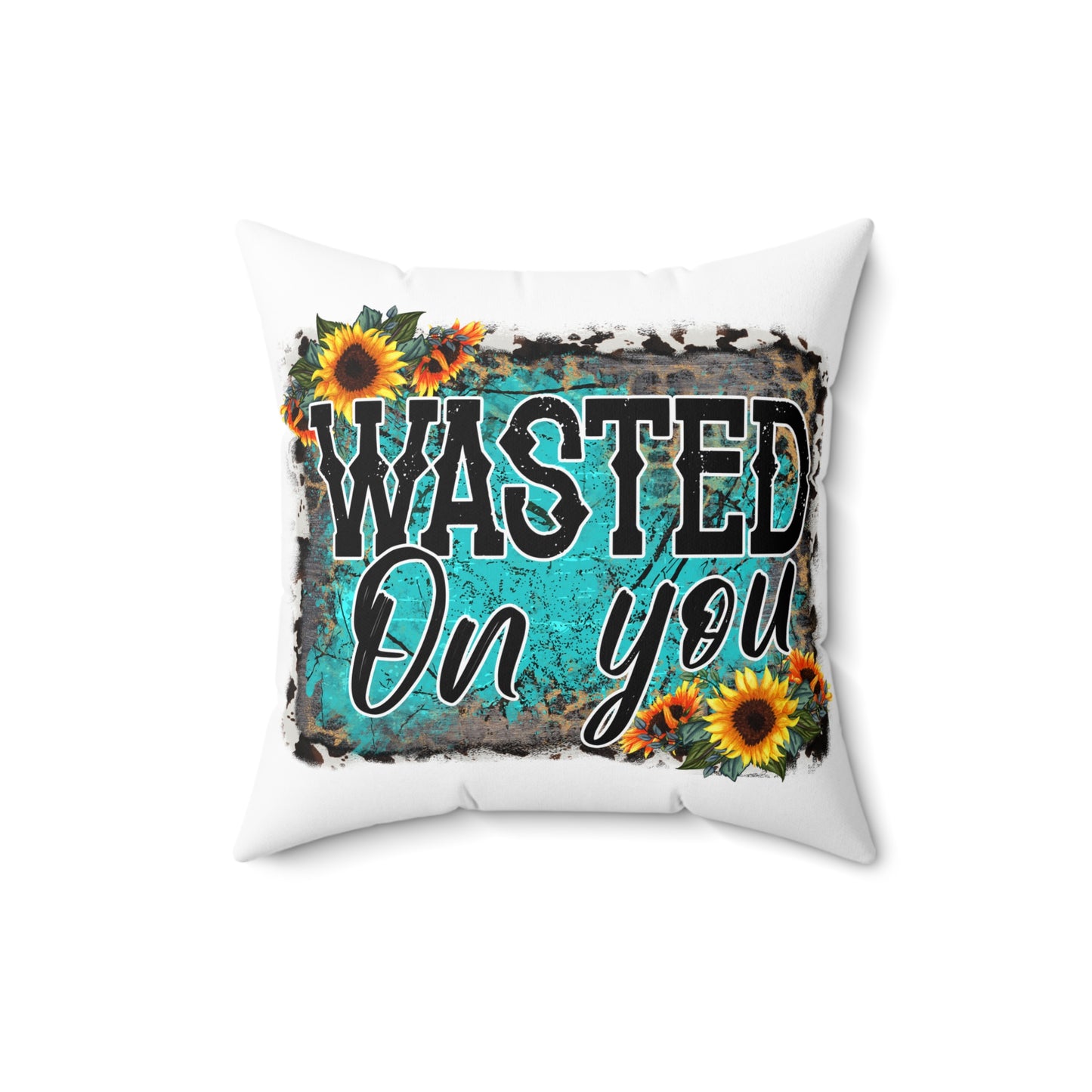 Spun Polyester Square Pillow