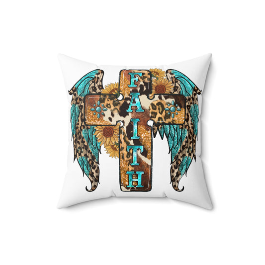 Spun Polyester Square Pillow