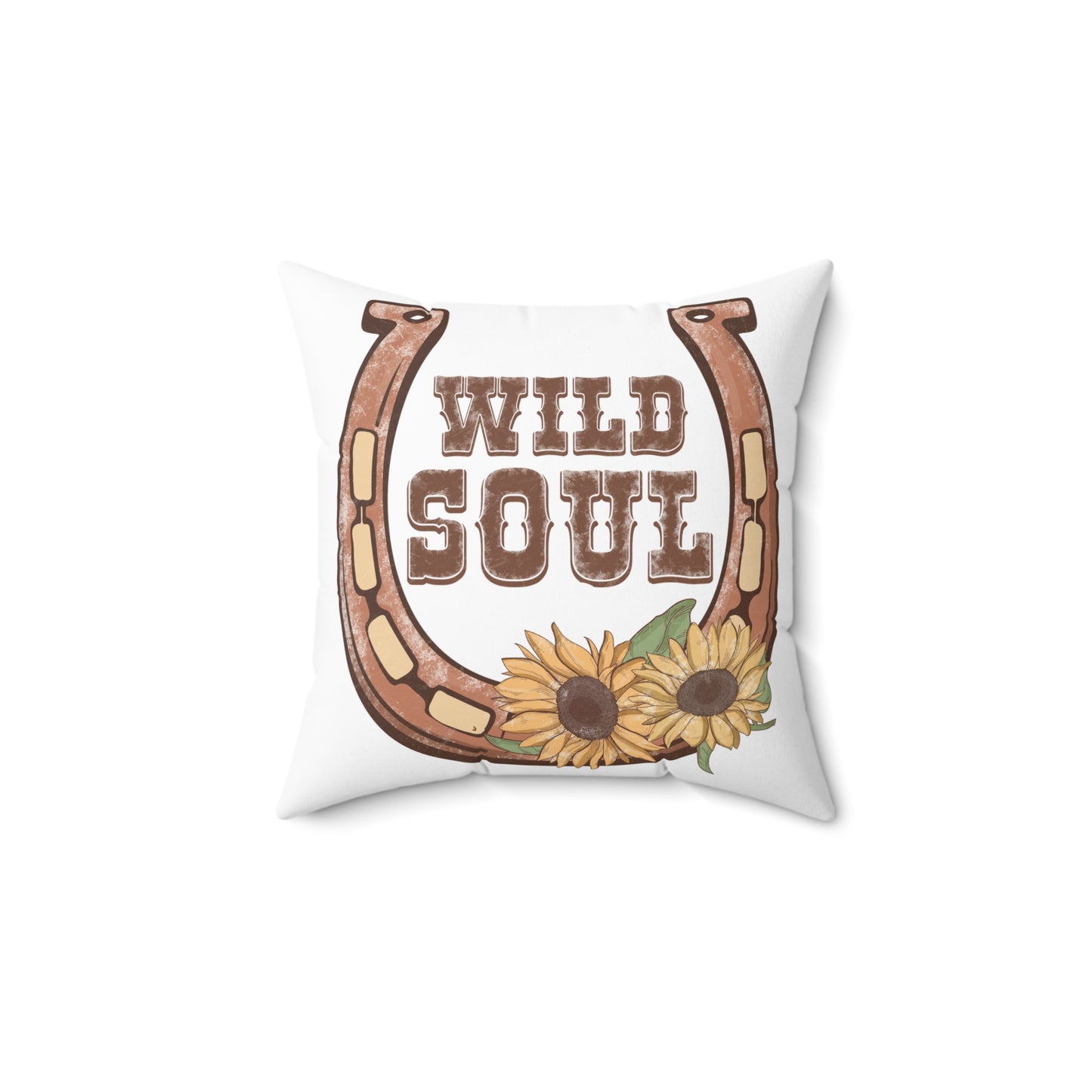Spun Polyester Square Pillow