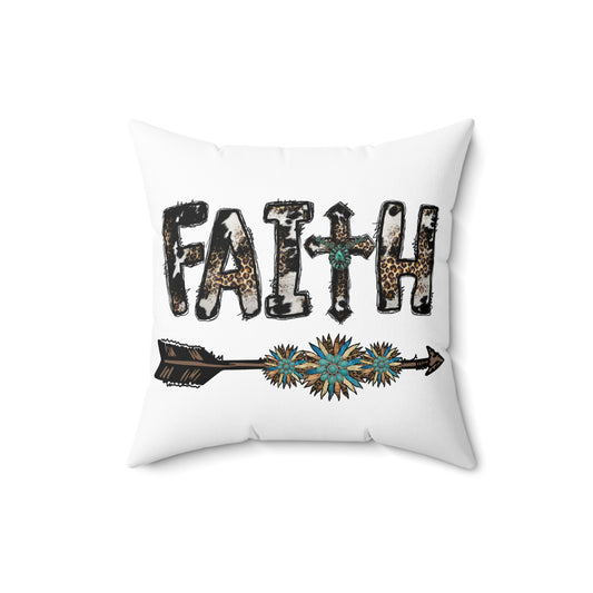 Southwestern Turquoise Faith & Arrow