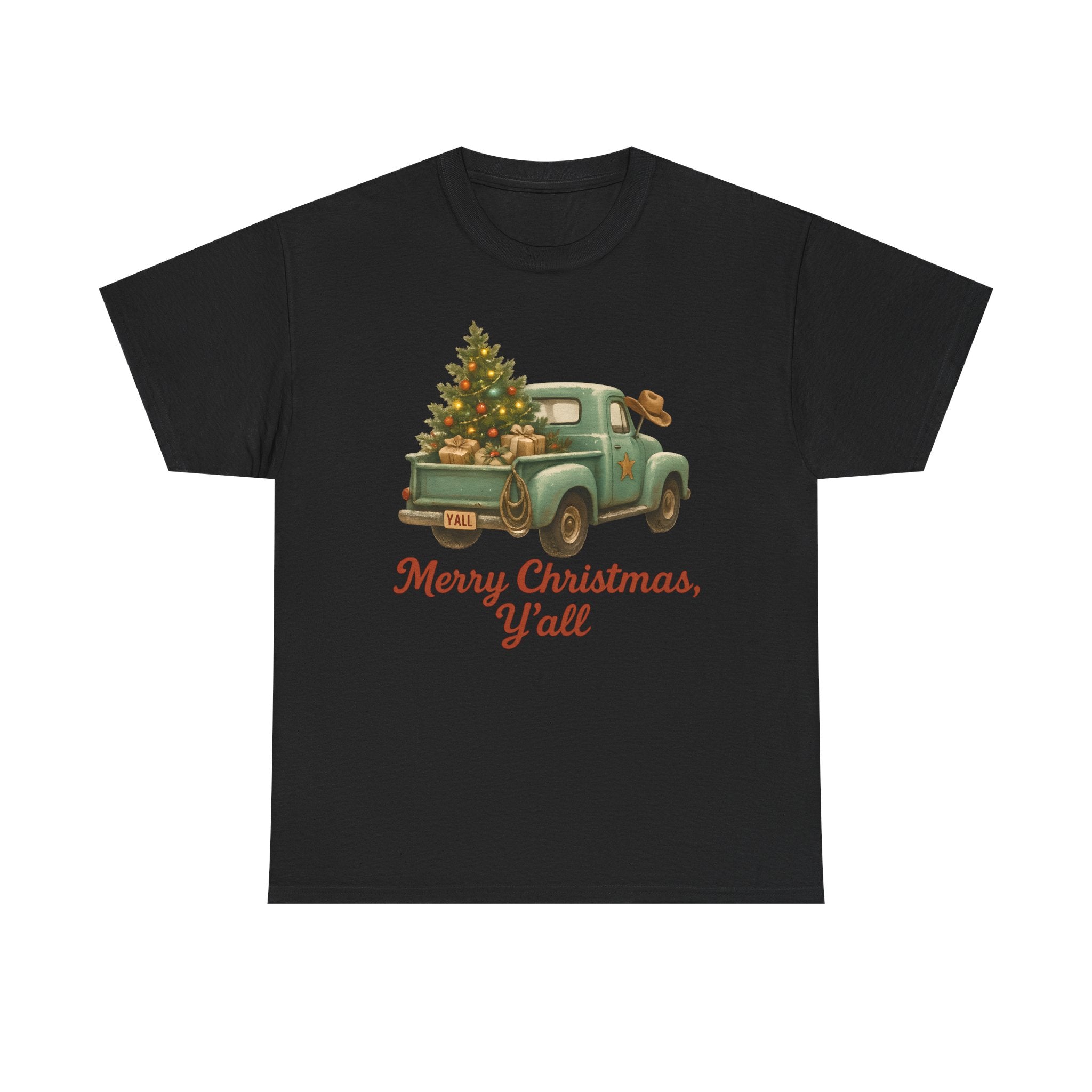 'Merry Christmas, Y'all' Vintage Holiday Tee