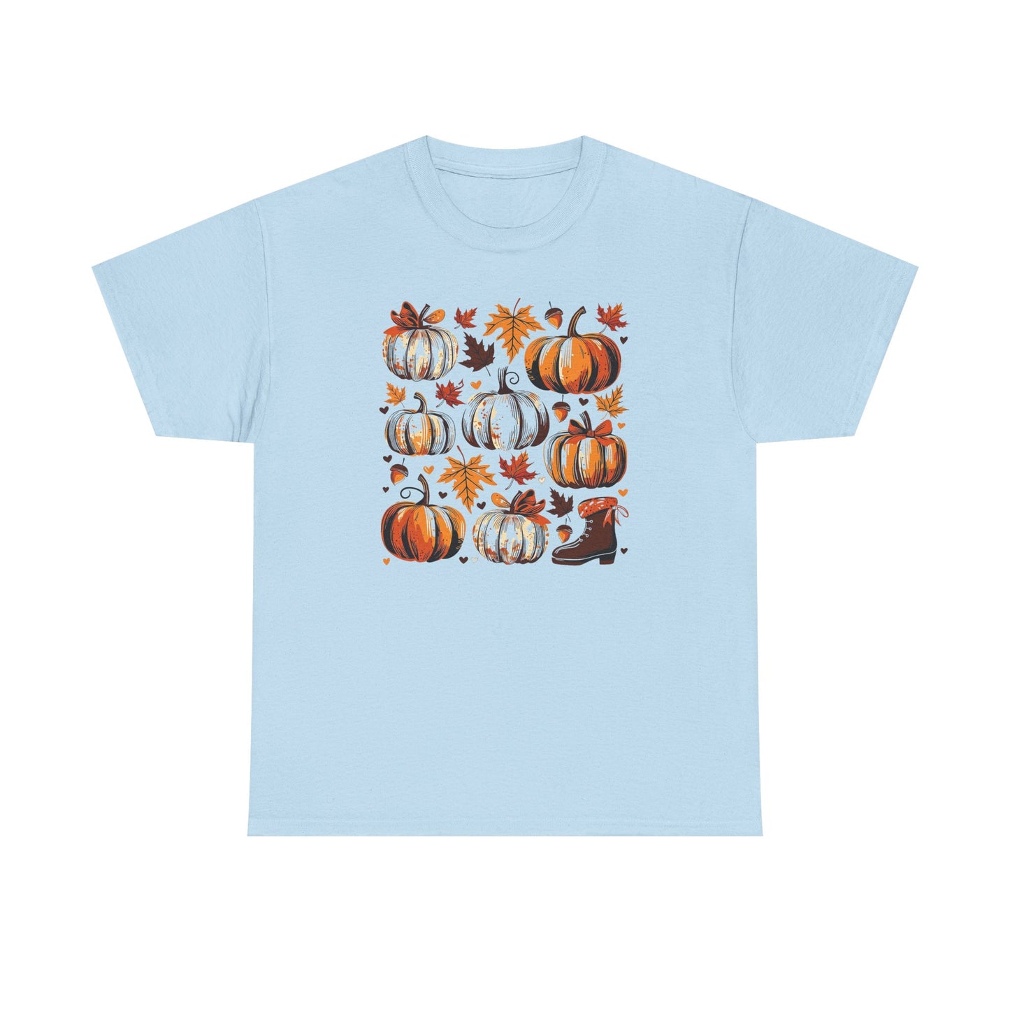 Pumpkin Patch & Autumn Leaves
