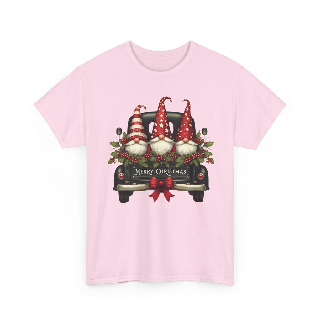 Christmas Gnome Truck Tee — Merry Christmas Holiday Shirt