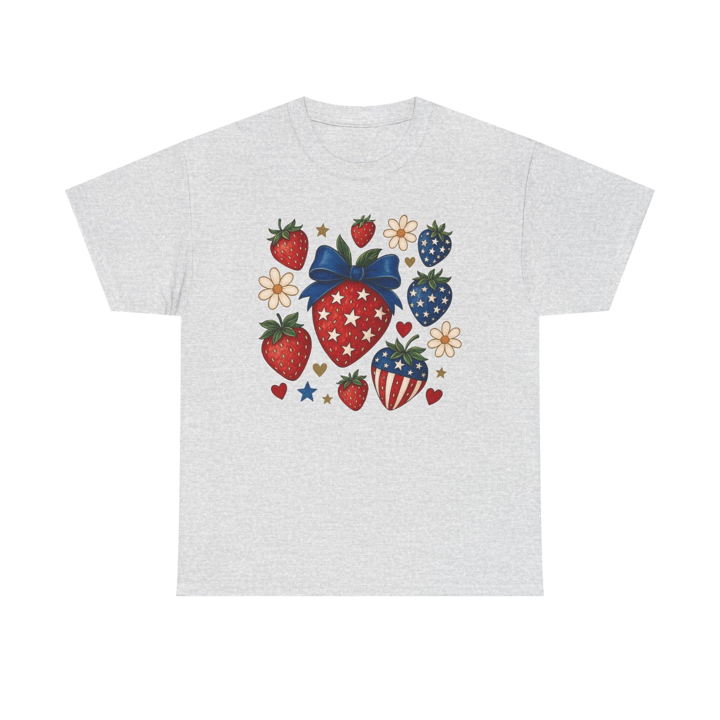 Patriotic Strawberry Tee