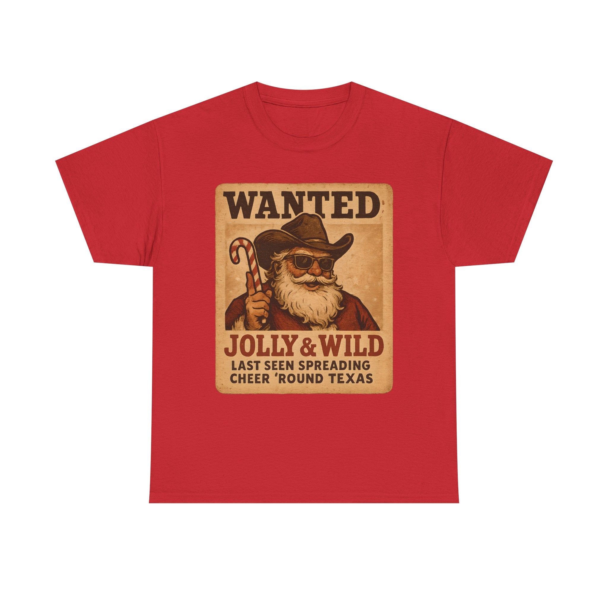 Wanted Jolly & Wild Santa T‑Shirt