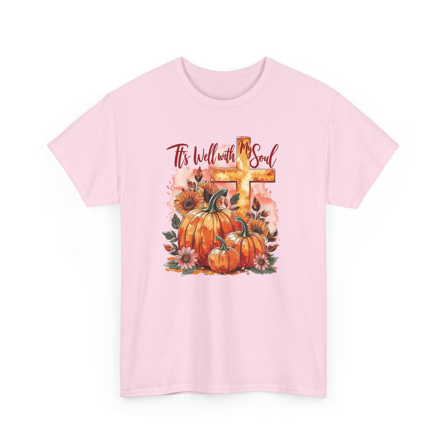 Fall Pumpkin Cross