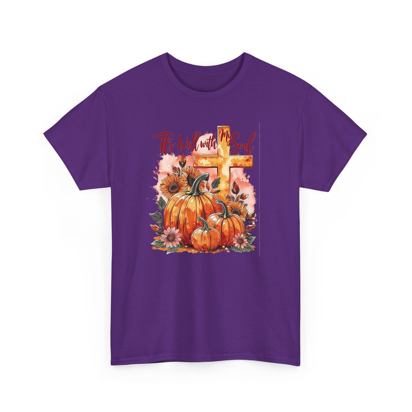 Fall Pumpkin Cross