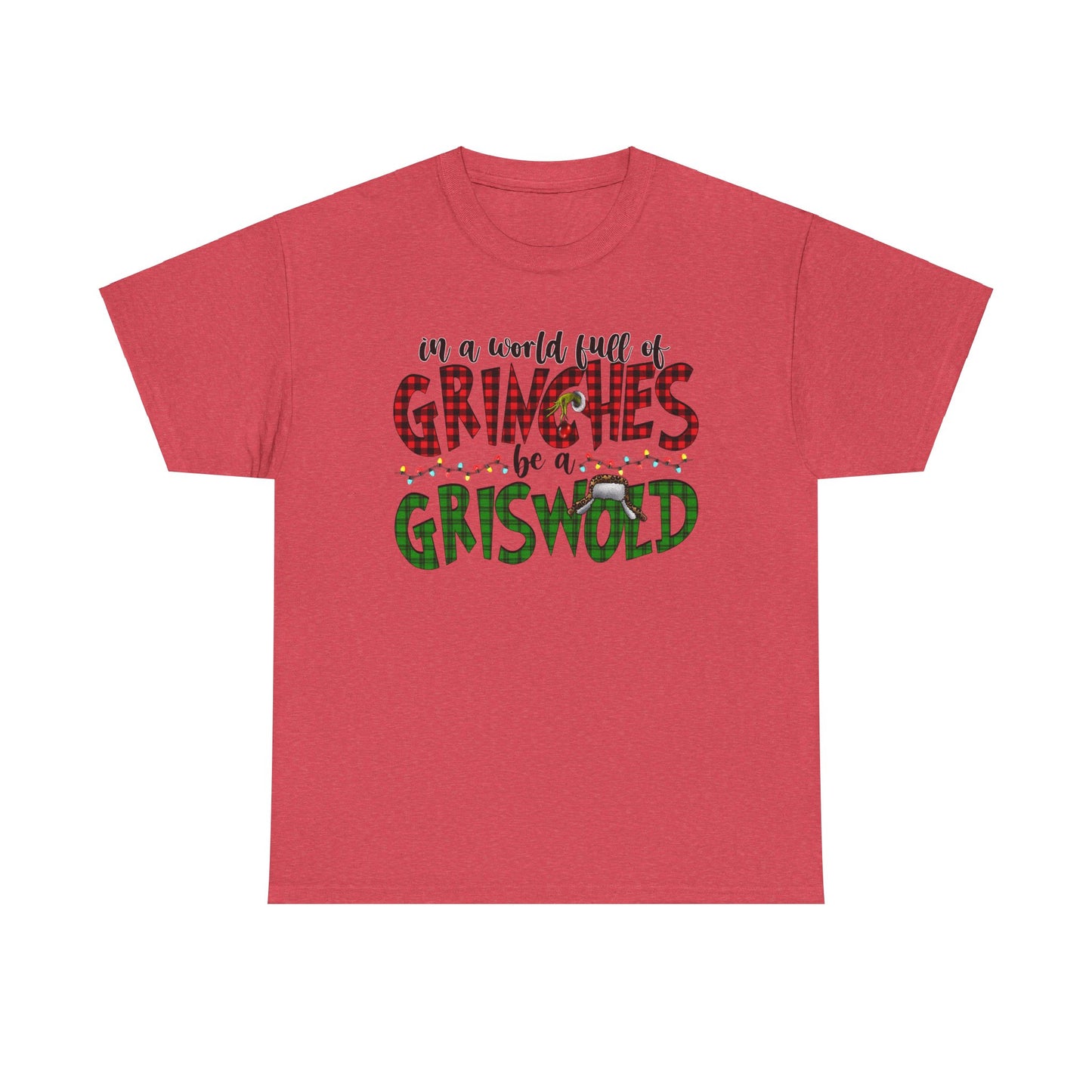 Griswold Holiday Heavy Cotton Tee - Perfect for Christmas Celebrations